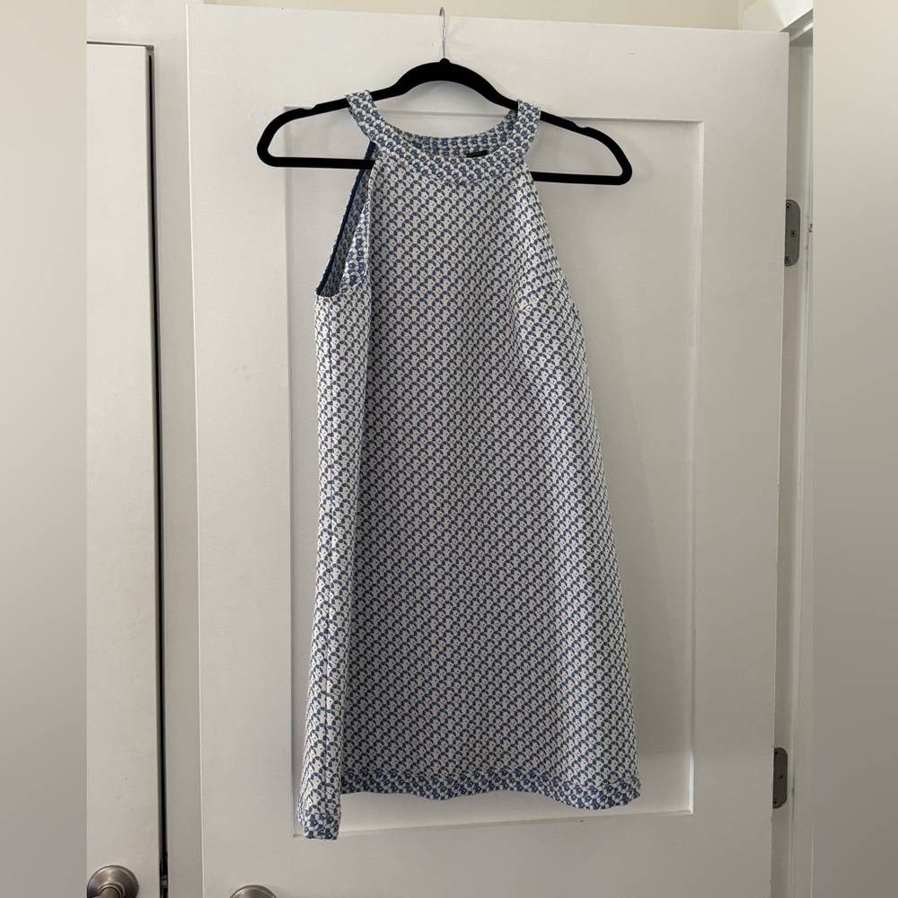 Blue and White United Colors Sundress